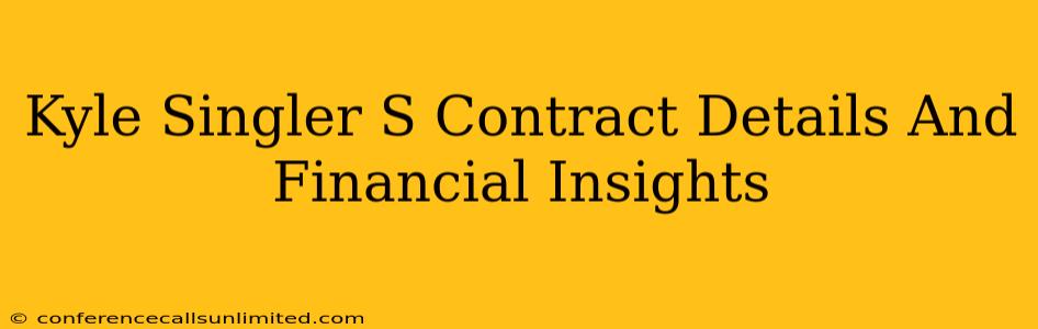 Kyle Singler S Contract Details And Financial Insights